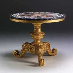 Regency Marble Top Table
