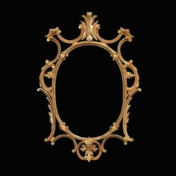 Chippendale Oval Mirror