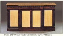 Breakfront Rosewood Sideboard