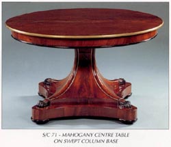 Mahogany Centre Table