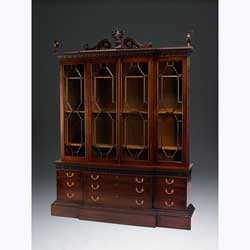 Robert Adam Breakfront Bookcase