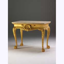 George II Shell Hall Table