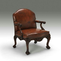 Chippendale Reilly Library Armchair