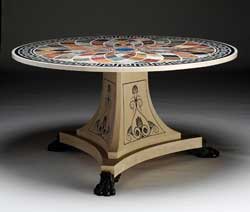 Regency Specimen Centre Table