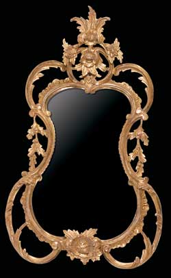 George III Guitar Mirror