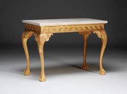 George II Claw Foot Side Table