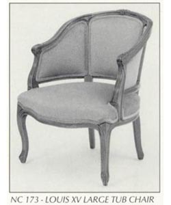 Louis XV Large Tub Chair