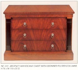 Regency Mahogany Chest