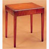 Mahogany Inlaid Lamp Table with Caddy Top