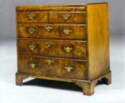 George I St Walnut Chest