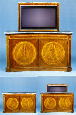 Mahogany Cabinet for Plasma / LCD TV