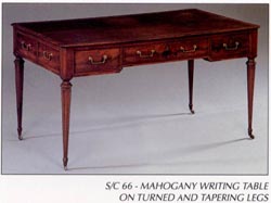 Mahogany Writing Table