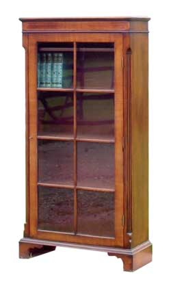 Tall Glazed Bookcase