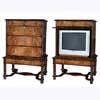 TV / VCR Cabinet William & Mary Chest